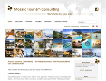 Tablet Screenshot of mosaic-tourism.com
